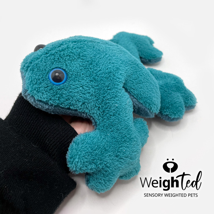 Weighted pet frog